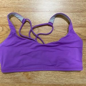 Purple Luluemon Sports Bra
